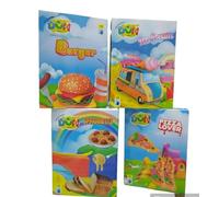 TINTA UNITA Set Pasta MODELLABILE DOH Crea Il Tuo Hamburger