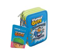 Tinta Unita Stumble Guys Astuccio 3Zip Azzurro