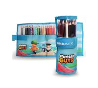 Tinta Unita Stumble Guys Rotolo 24 Pastelli + 1 Matita All Blue