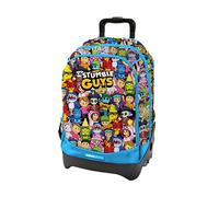 Tinta Unita Stumble Zaino Trolley Dream Cross Azzurro