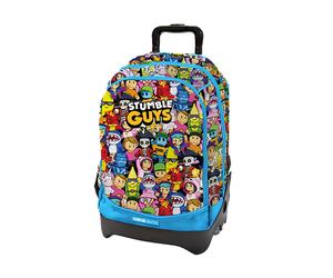 Tinta Unita Stumble Zaino Trolley Dream Cross Azzurro