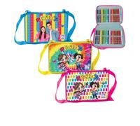 Tinta Unita Tracolla maxi astuccio con 48 pastelli e quaderno creativity ME CONTRO TE (1 PEZZO RANDOM)