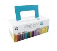 Valigetta in Cartone 72 Pastelli mina 4.0 Tinta Unita Skyline Color