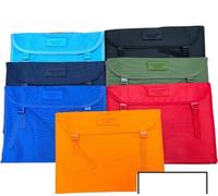 Tinta Unita Valigetta portadisegni 37x53 con tracolla regolabile in tessuto ideale per materiale tecnico riga album squadrette maniglia rinforzata chiusura con velcro 1 pz RANDOM