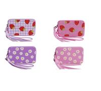 Tinta Unita VINTAGE Busta con laccetto in silicone soft touch (1 pezzo RANDOM)