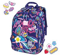 Tinta Unita ZAINO DREAM CROSS SISTEM CRAZY GIRL CON PATCH