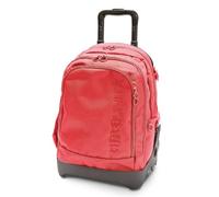 tinta unita Trolley Zaino Scuola Dream Cross, ROSSO sganciabile NUOVE RUOTE SALI SCALE con carrello amovibile TINTAUNITA Pool Over