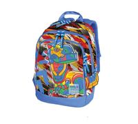 Tinta Unita Zaino Scuola Dream Cross Young Dino Robot (Dino Robot, Azzurro)