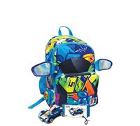 TINTA UNITA Zaino Starter Young People Boy fluo + omaggio macchina mattoncini