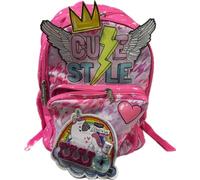 tinta unita Zaino Starter Young People Unicorno + Smalto Unghie con Glitter