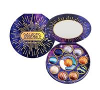 TINTARK Palette Ombretti 14 Colori Glitter Shimmer Metallic Occhi Ombretto Altamente Pigmentato Galaxy Eye Make up Blu Trucchi Palettes (Galactic Assemble)