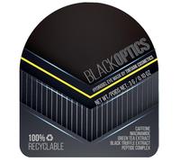Tintark Patch Occhi Black Optics 28 Paia - Hydrogel Eye Mask con Caffeina, Peptidi, Niacinamide, Tè Verde e Tartufo Nero, Riduce Occhiaie,Gonfiori, Anti-Rughe e Tonificante, Cura di Sé e Relax