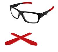 Tintart - Auricolari di ricambio per occhiali da sole Oakley Jupiter Squared OO9135, rosso (Sandali Adventure Seeker, punta chiusa - T - Bambini), Taglia unica