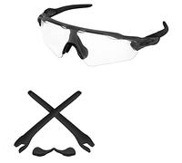 Tintart Kit di gommini per orecchie e naselli compatibili con Oakley Radar EV Series, Nero , Taglia unica
