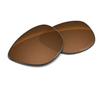 Tintart Lenti di ricambio compatibili con Oakley Frogskins OO9013 polarizzate incise, Nut Brown - Max Polarizzato, Taglia unica