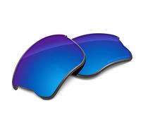 Tintart Lenti di ricambio compatibili con Oakley Half Jacket 2.0 XL OO9154 Polarizzate Incise, Blu Cielo - Policarbonato Polarizzato, Taglia unica