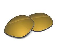 Tintart Lenti di ricambio compatibili con Oakley Latch OO9265 polarizzate incise, Tungsteno Oro - Max Polarizzato, Taglia unica