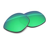 Tintart Lenti di ricambio compatibili con Oakley Latch OO9265 polarizzate incise, Verde Smeraldo - Max Polarizzato, Taglia unica