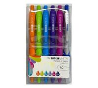 TintaUnita Set 6 Penne I'm, 5 Colori Assortiti + Silver, Astuccio in Plastica 14,5x7,5x1,5cm