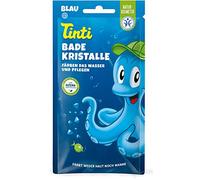 Tinti Cristalli da bagno blu BDIH - Colorazione e cura la pelle delicata dei bambini, confezione da 1 (1 x 63 g)