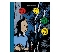 Tintin Calendario da tavolo 2024 e musica 15x21cm (24466)