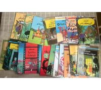 TINTIN Hergé 17 libri in edizione araba, مجموعة كتب تان تان بالعربى - 17...