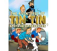 Tintin Spot The Difference: Spot The Differences Activity Books For Adult Awesome Collections