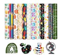 Tintnut Pellicola per plotter per insegnanti e insegnanti, stile a matita, in vinile, 12 pezzi, 12" x 10", flessibile, per vestiti e borse, compatibile con tutte le macchine da taglio