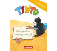 TINTO 1 und 2. Blaue und grüne Ausgabe1./2. Schuljahr. Schreiblehrgang in Vereinfachter Ausgangsschrift