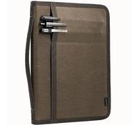 Tintris Moleskine LEUCHTTURM - Copertina per quaderni da 5 x 8, formato A5, agende, quaderni, quaderni, quaderni legali, con portapenne, fascia elastica, resistente all'acqua, tela cerata di classe,