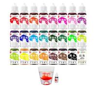 Tintura liquida - colorante alimentare alimentare per torte, glassa, dessert | Pratico colorante alimentare composto da cottura liquido per biscotti, cupcake