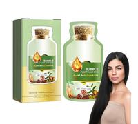 Tintura per Capelli a Bolle Vegetali, Crema Colorante Per Capelli Anti-Danno Agli Estratti Vegetali, Shampoo Colorante Istantaneo per Capelli, Shampoo Capelli Neri