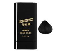 Tintura per Capelli A Pettine Sicura E Conveniente, Stick Colore Nero Istantaneo 2 In 1 con Applicatore di Pettine, Pettine Impermeabile E Resistente Alla Sudorazione, Crema Colorante Portatile