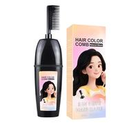 Tintura per capelli con pettine, applicatore per copertura dei capelli grigi, spazzola per colorare i capelli, per riunioni sociali, matrimoni, eventi all'aperto, viaggi, uomini e donne