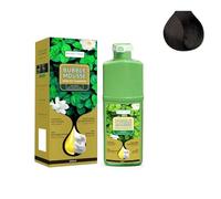 Tintura per capelli in schiuma a base di piante di lunga durata, shampoo tintura per capelli a bolle, tinture per capelli a bolle ad azione rapida, estratto di pianta pura (Dark Brown)