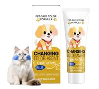 Tintura per capelli per cani, tonalità naturali e durevoli, colore cangiante per cani, per tutte le razze, spettacoli di trattamento, palcoscenico, cosplay, passeggiate notturne, feste di compleanno