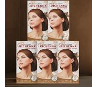 Tintura per capelli RICHENNA Color Cream con henné #6N Light Chestn Korean Co...
