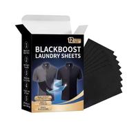 Tintura Per Nera - 12 Pezzi | Tintura Per Indumenti Nera | Lenzuola Oscuranti Per Bucato A Lunga Durata | Compresse Per Il Ripristino Della Vernice Per | Ravvivante Concentrato Per Mag