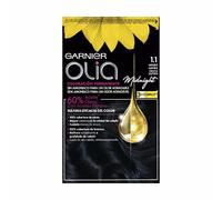 Tintura Permanente Garnier Olia Senza ammoniaca Nº 1,10 Black Sapphire