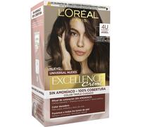 Tintura Permanente L'Oreal Make Up Excellence Castano Nº 4u-Brown [5 Unità]