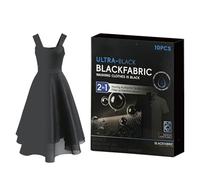 Tintura tessile nera - 10 compresse per colorare, annerimento e ripristino colore, composto ombreggiante reattivo alle fibre, risorsa per la modifica 'abbigliamento | Tinture per tessuti per