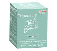 Tintura tessile Verde Acqua - 350 g tutto in uno - Pronta all'uso per abbigliamento e tessuti di alta cucitura- HAUTE COUTURE