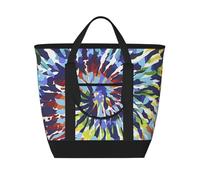 Tintura Tye Trippy,Borsa porta pranzo grande capacità isolata per donne e uomini, lavoro, picnic, viaggi