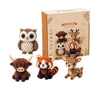 Tiny 3D Beaded Animal DIY DIY Animal Beading For Adults & Teens Animals Beading With Instructions Handmade Cute Animals Figurine For Beginners 3147