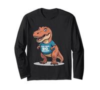 Tiny Arms Big Dreams T-Rex divertente motivazionale dinosauro amore Maglia a Manica
