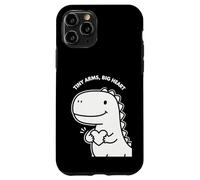 Tiny Arms Big Heart Dino - Simpatico design per San Valentino per bambini Custodia per iPhone 11 Pro