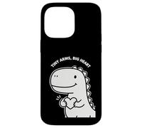 Tiny Arms Big Heart Dino - Simpatico design per San Valentino per bambini Custodia per iPhone 14 Pro Max