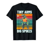 Tiny Arms Big Spikes - Divertente Giocatore di pallavolo T-Rex Maglietta