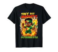 Tiny But Mighty Guyana Style Guyana Flag Pride for Kids Maglietta