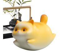 Tiny Cat Figurines, Mini Rocking Decor, Adorable Animal Statues, Desk Display Accessories, Decorative Cat Ornaments, for Home Office School Classroom Dorm Table Shelf Kids Women Girls Birthday Party